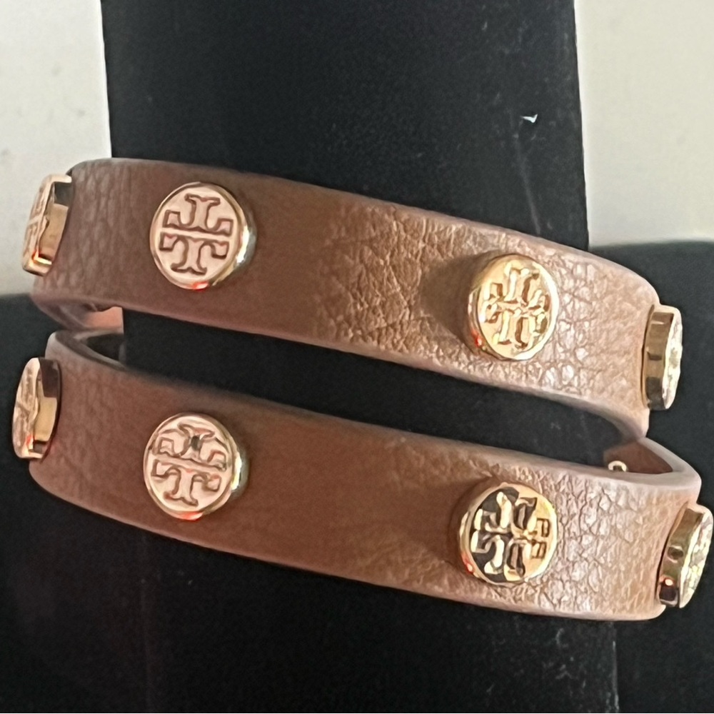 Tory Burch Leather Coker or Bracelet